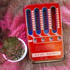 Vintage Toy Adding Machine